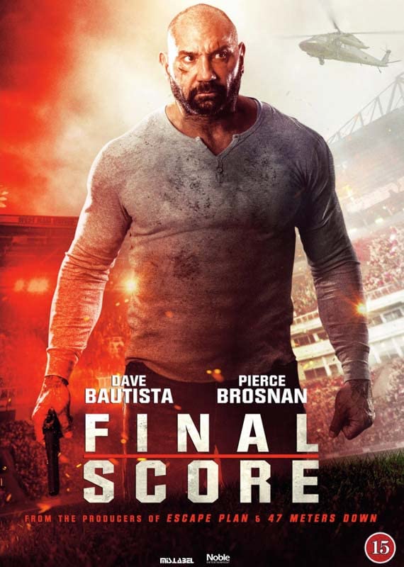 La última jugada / Final Score en formato físico danés, una pieza de culto para tu estantería
