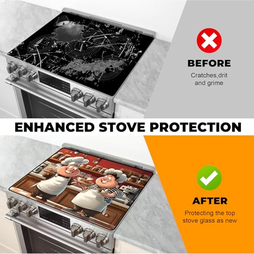 Image of Stove Top Cover for Glass Electric Stove (Cooks, 30 inch x 21 inch)