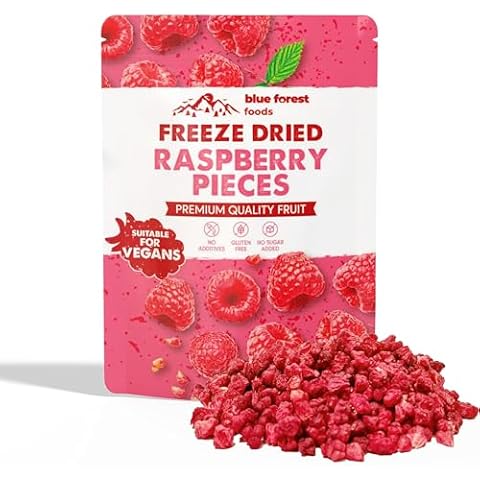 Freeze Dried Raspberry Pieces - 100g Cover