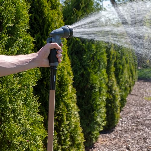 Image of Flexzilla Colors Lead-In Garden Hose 5 /8in. x 5ft., Lightweight All-Weather Water Hose, Durable and Flexible, Leak-Free Connections, Brown Mulch
