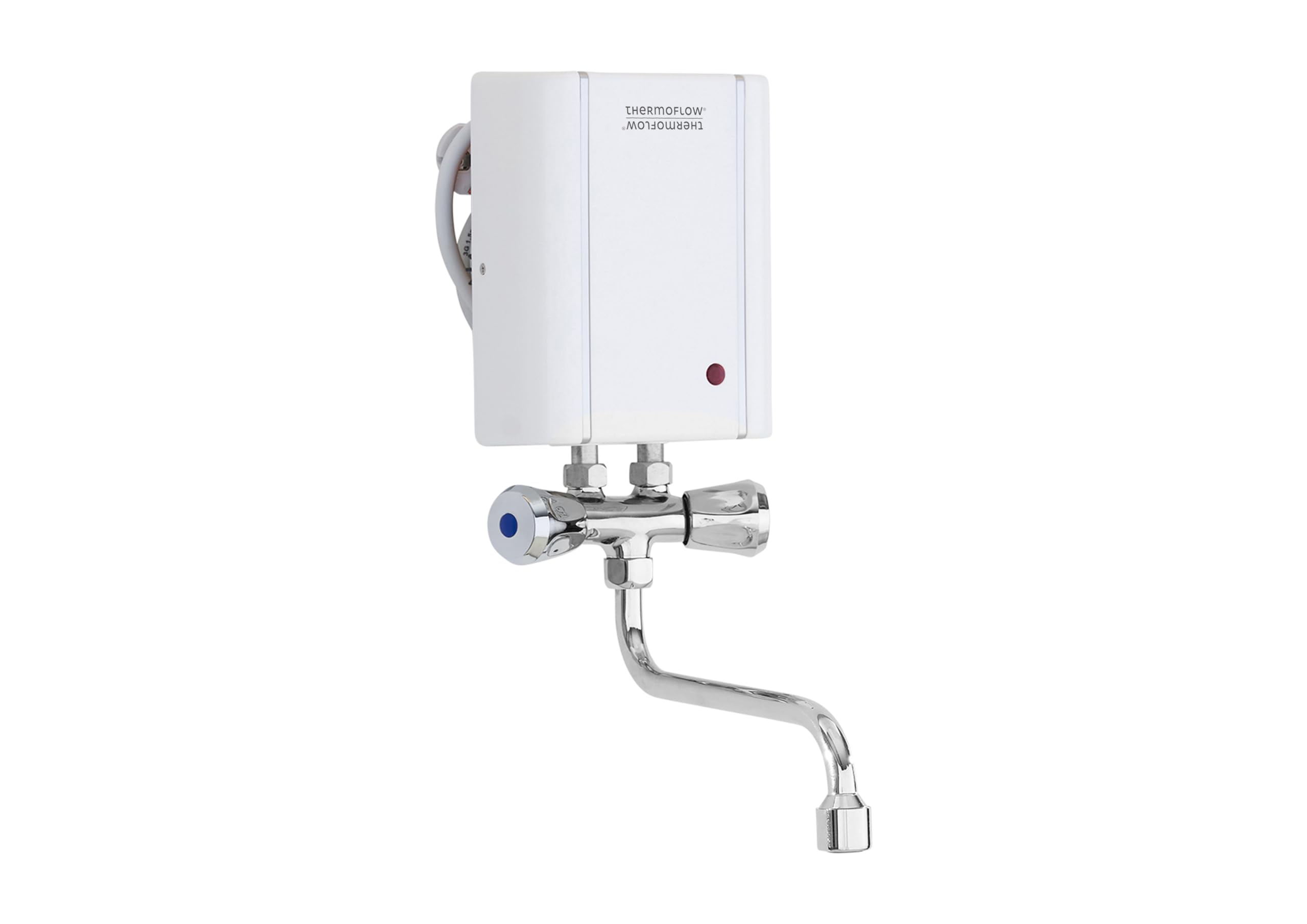 Thermoflow Mały przepływowy podgrzewacz wody 3,5 kW z armaturą Typ/model: ELEX35ARM