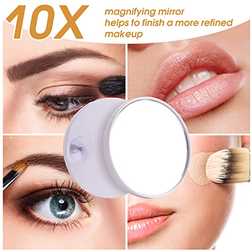 Hansong Extra Large Hollywood Makeup Mirror with Lights and Bluetooth - 18 LED Bulbs, USB Charging, 3 Color Modes, Tabletop or Wall Mount