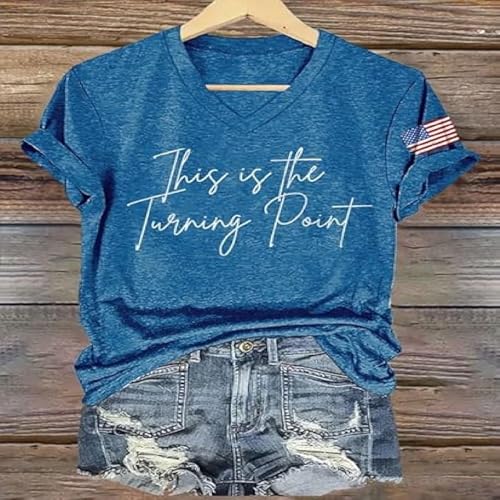 Turning Point Tshirt, Turning Point USA Tshirt, USA Charlie Kirk T Shirt, Soft Cotton Casual Shirt4