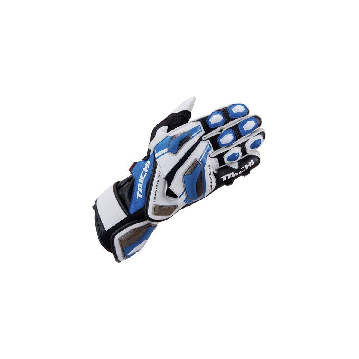 RS TAICHI レーシングレザーグローブ GP EVO 青白 Sサイズ RS TAICHI レーシングレザーグローブ GP EVO 青白 Sサイズ