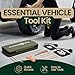EXPENDO LOCK Professional Car Tool Kit, Heavy Duty Hook, Heavy Puller Tools Long J-Hook Puller
