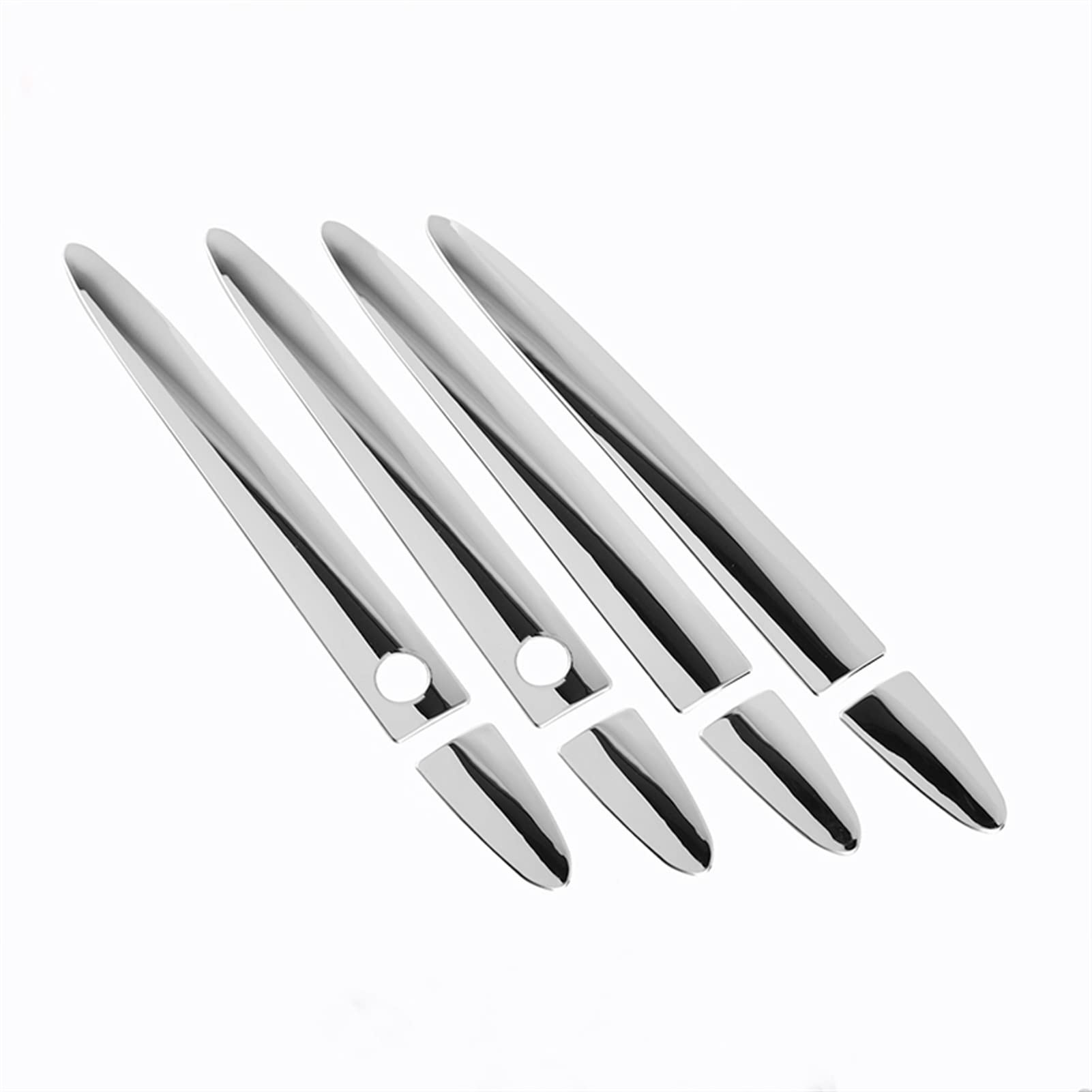 Fahbstr 1 Car Inner Handle For Fit Jazz 2014-2018 Car Body Styling Cover Handrail Door Handle Accessories 8Pcs(1)