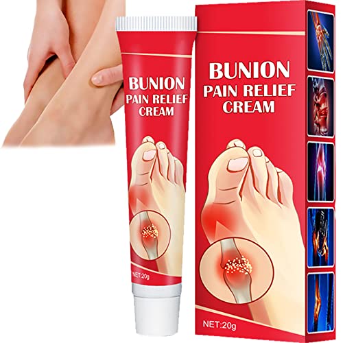 Crema para Aliviar el Dolor Muscular,Crema para Aliviar el Dolor de Pies,Crema para el Alivio Dolor Dedo del Pie,Crema para el Alivio de la Hinchazón del Dedo del Pie 20g