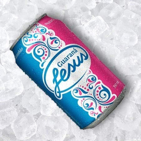 Refrigerante Guaraná Jesus - Diretamente do Maranhão - 1 Lata 350 Ml