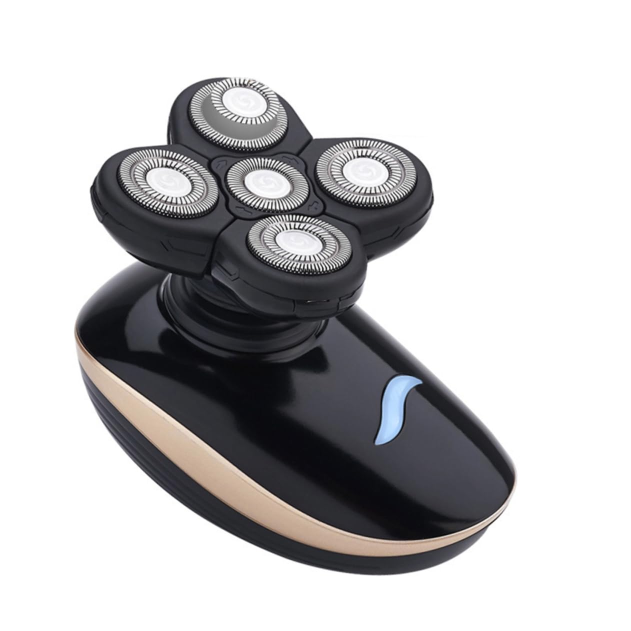 Afeitadora Eléctrica Rotativa Recargable Lavable para Hombres
