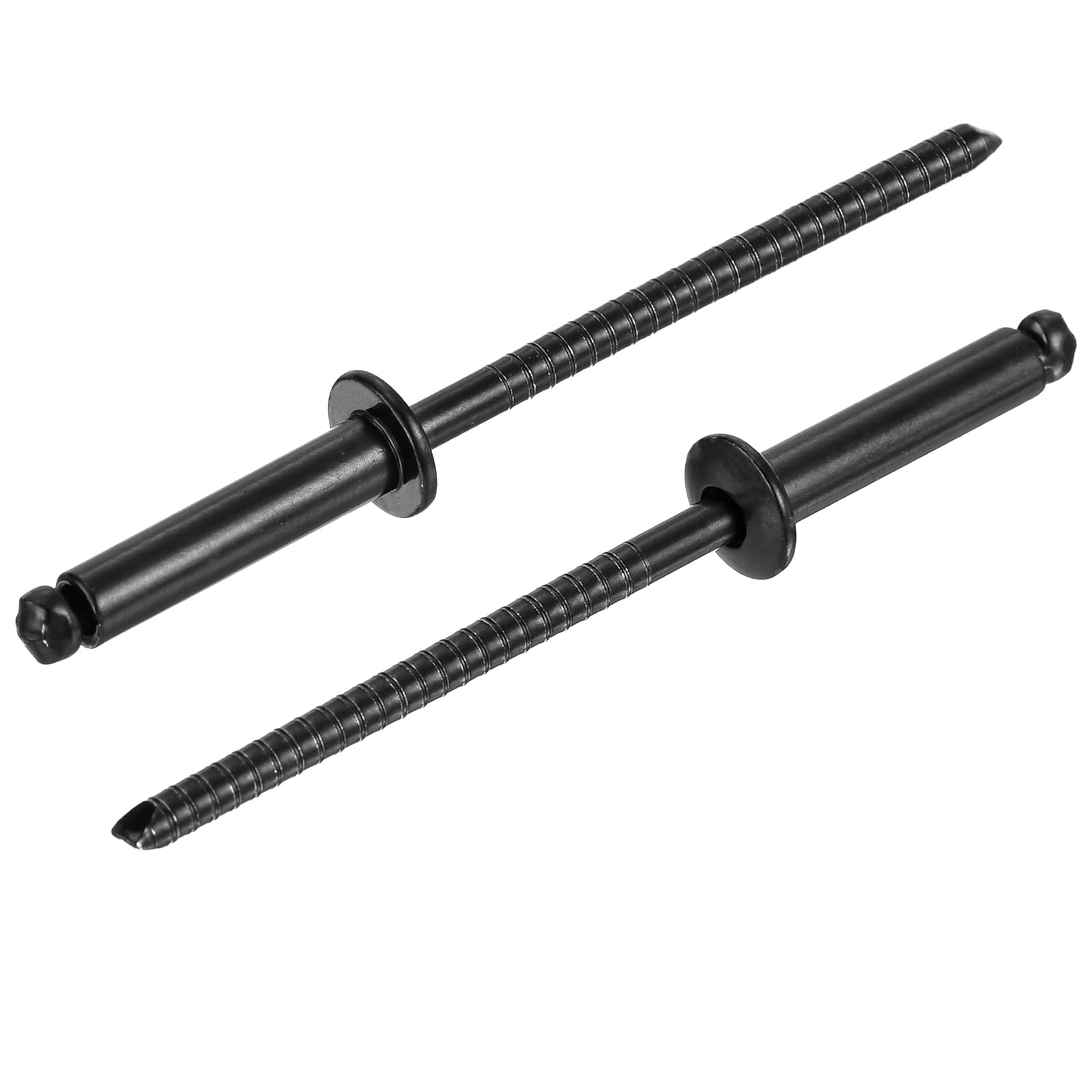 Uxcell 40-Pack 1/8” X 1/2” Aluminum Dome-Head Blind Rivets – Open-End, Corrosion-Resistant – For Sheet Metal, Auto, Furniture, Boat, Duct Work