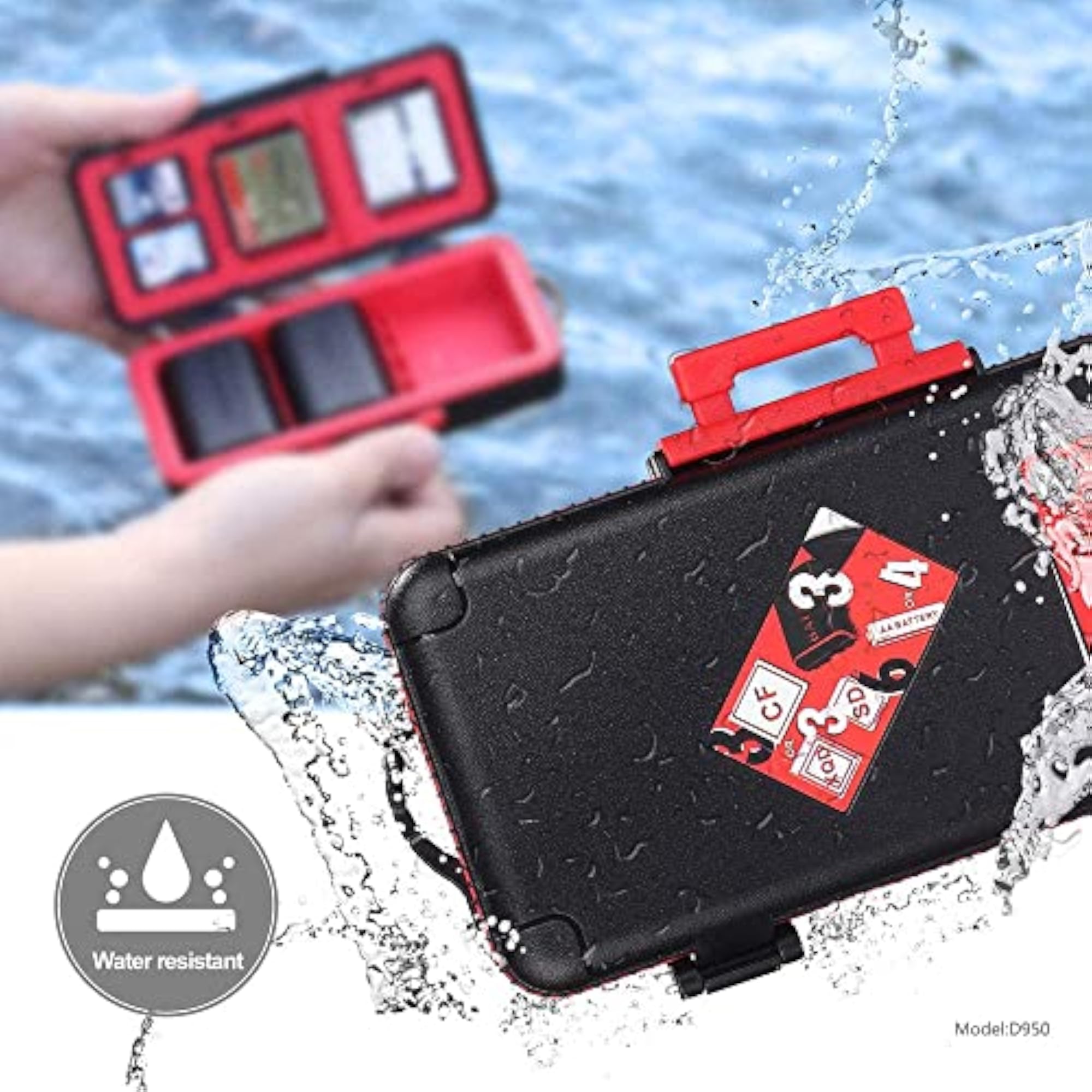 Memory Card Protective Case Box for SD CF XQD Cards