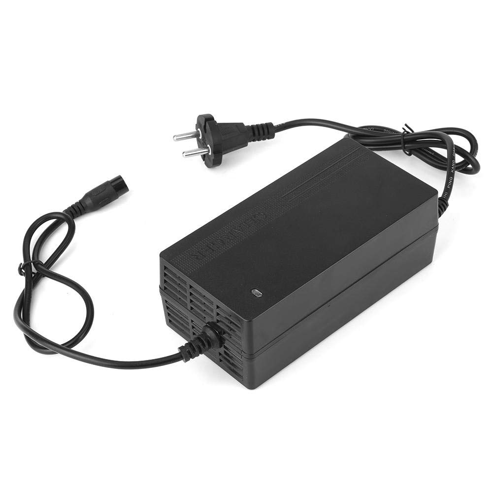 Cargador de batería de 24V 1 8A Cargador de batería de Plomo ácido para Coche de 3 Pines para Scooter eléctrico ATV Enchufe de la UE 90 230V, de Carga y Arranque