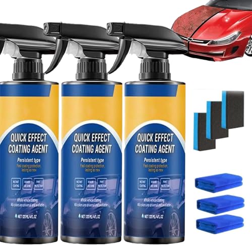 Drachenkind Autolack Spray, 2025 Neu Quick Effect Coating Agent, Multifunktionales Beschichtungs- Erneuerungsspray (1Stück)
