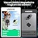 DIGIERA 1TB Magnetische Tragbare SSD, Externe Festplatte Mit USB-C 3.2 Gen 2x2, Geschwindigkeit Bis Zu 2000 MB/S, Kompatibel Mit iPhone 15/16 Series,PC/Laptop, und Anderen USB-C-Geräten,Schwarz