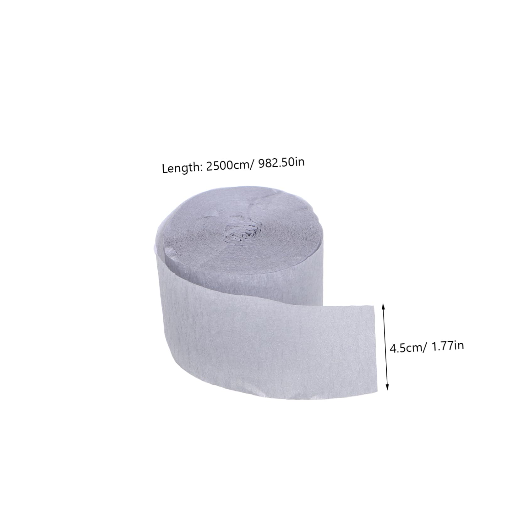 KALLORY 25m Long Birthday Party Streamers DIY Crepe Paper Streamers Versatile Party Decorations for Wedding Birthday Shower and More