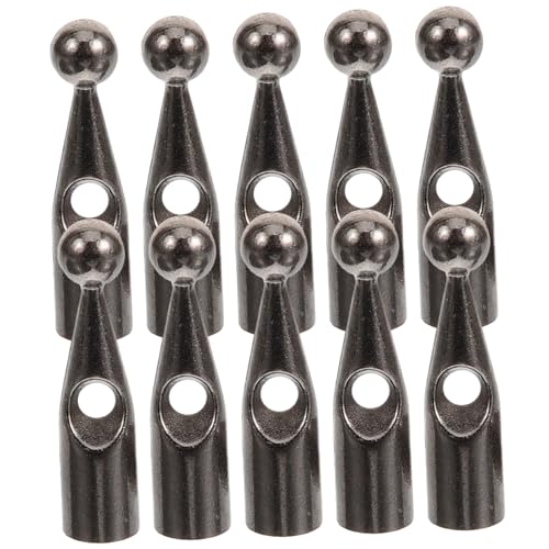 YARNOW Metall Regenschirm Reparaturperlen 10 Stück 20x5mm 4mm Loch Langlebige Schirmperlen Schirmschwanz Zubehör Für Taschenschirme Und Faltregenschirme