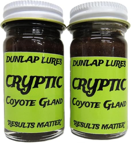 2 Cryptic Coyote Gland - Dunlap Lures 1 Ounce Bottles
