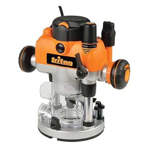 Triton MOF001 2-1/4 HP / 13 Amp Dual Mode Precision Plunge Router