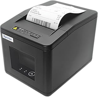 POSSAFE 80mm Thermal Receipt XPrinter | High Print Speed, USB Connection, Low Noise, Wall-Mountable, Overheat Protection, Windows&Linux Compatible | Ideal for Retail Stores, Restaurants