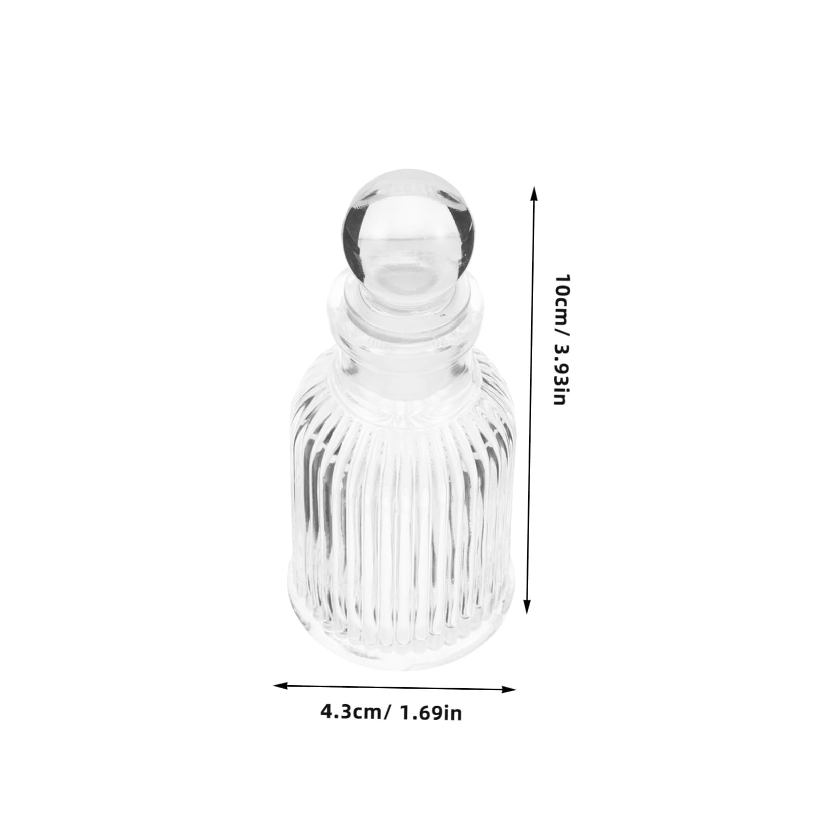 TOPBATHY 12stücke Weihwasserbehälter Glasflaschen Nachfüllbar für Kirche und Religiöse Zeremonien Transparent Weihwasserflaschen mit Kreuzmotiv für Christliche Anlässe
