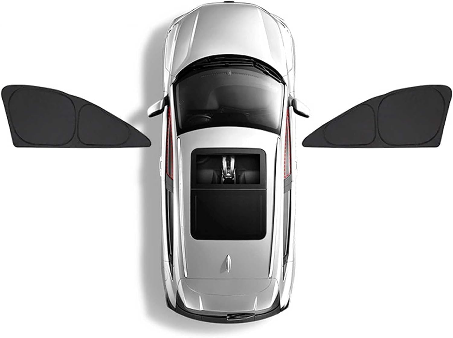 トヨタ シエナ Sienna 2011~2020に適用 車用 サンシェード マルチサンシェード 折り畳み式 フロントガラス サンシェード 車種専用フロントサンシェード カーテン 遮光 日除け 車中泊 全窓用ード 暑さ対策仮眠 収納ポーチ付き(B2個)