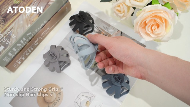 Amazon.com : ATODEN Jumbo Hair Claws for Thick Hair - 5 Pcs Giant