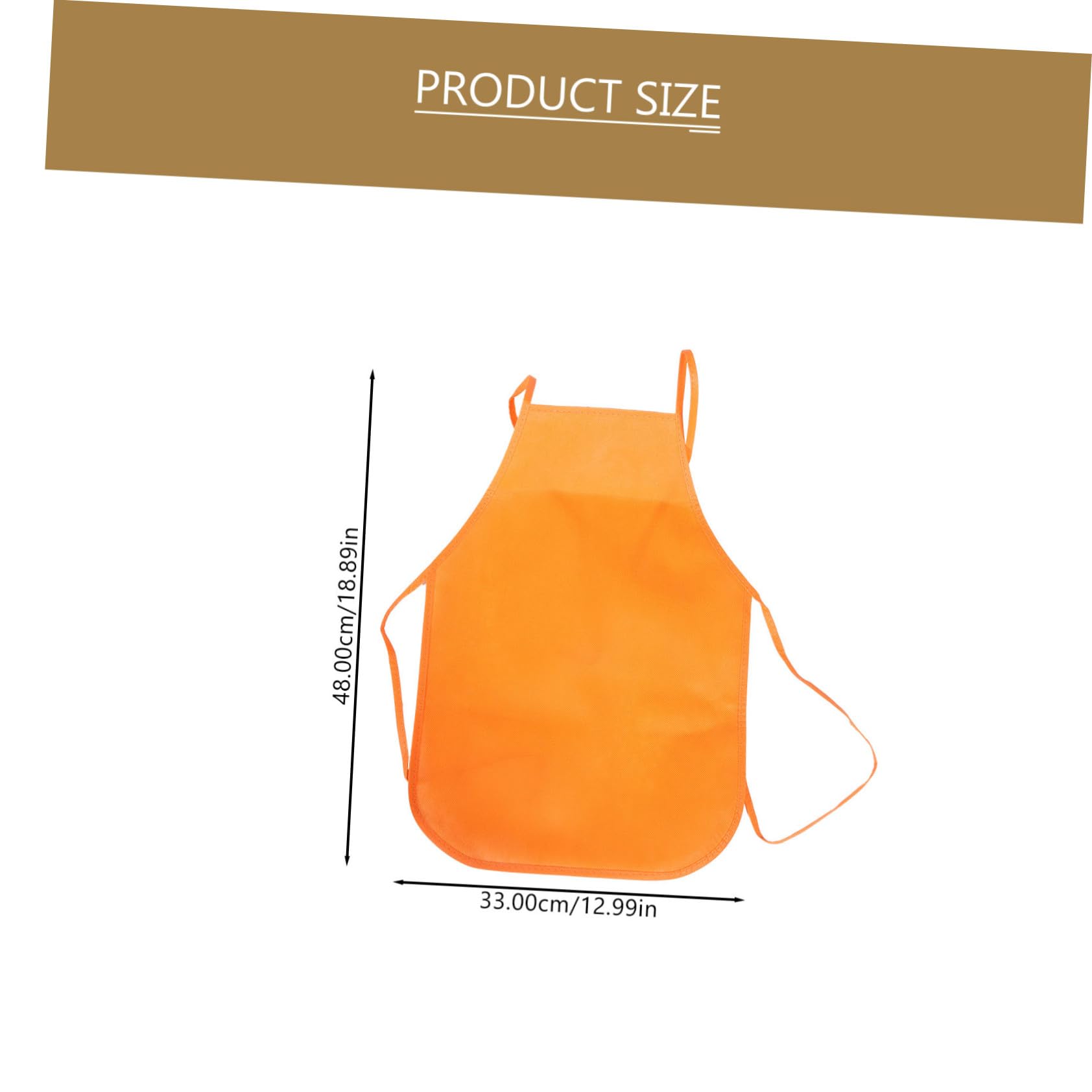 Kinderkünstlerschürze 24 Stück aus Vliesstoff für Kinder | 33 X 48cm, Lange Taillenbänder, für Mal und Bastelarbeiten in Schule und Zuhause
