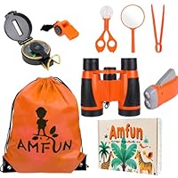 AMFUN 8PCS Outdoor Explorer Kit for Kids, Children