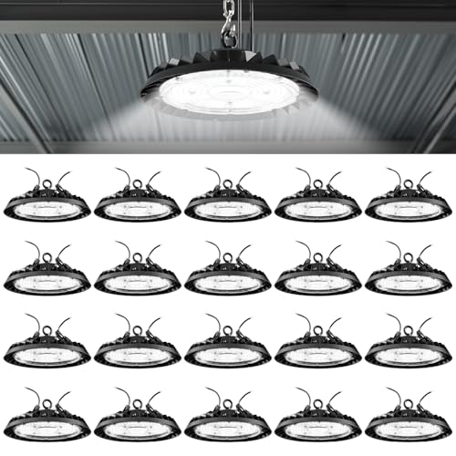 Sunco 20 Pack UFO High Bay LED Lights...