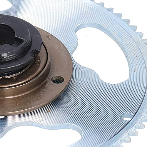 tarcza rowerowa, Pierścień łańcucha korbowego, metalowy mechanizm korbowy 25H 80 zębów z zestawem łączników wolnego koła do rowerów elektrycznych