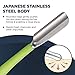 Feather Artist Club Lime SS Straight Razor