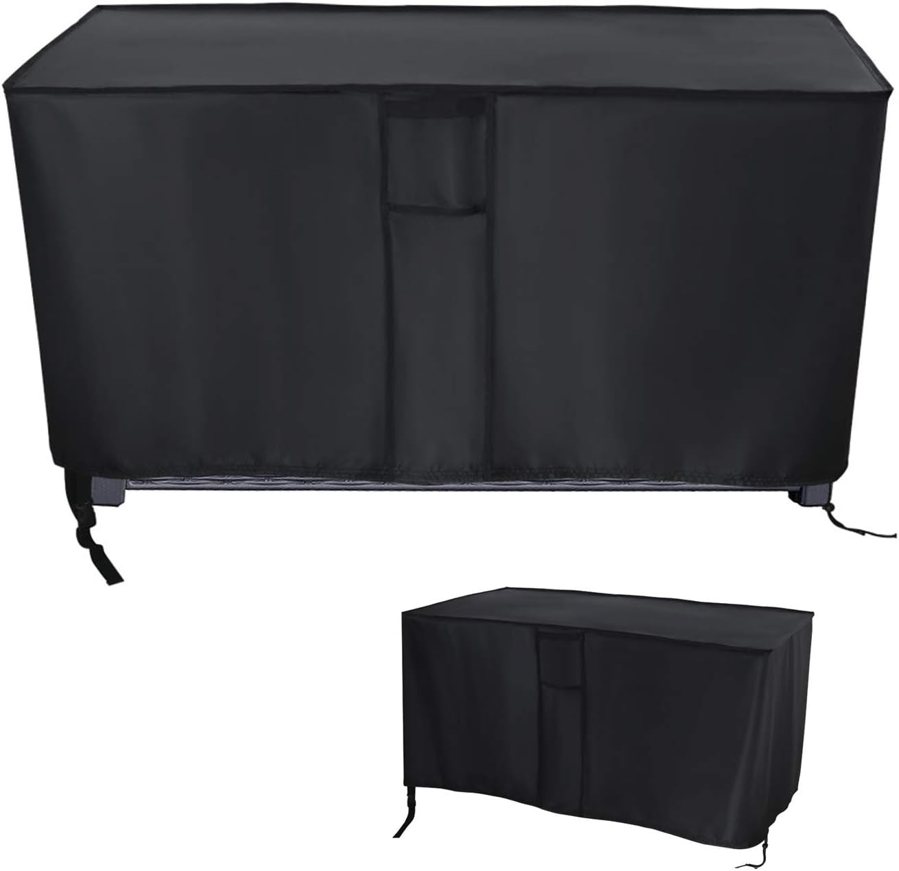 Flymer Garden Storage Box Protective Cover Rainproof Waterproof Deck Boxes Covers Dustproof