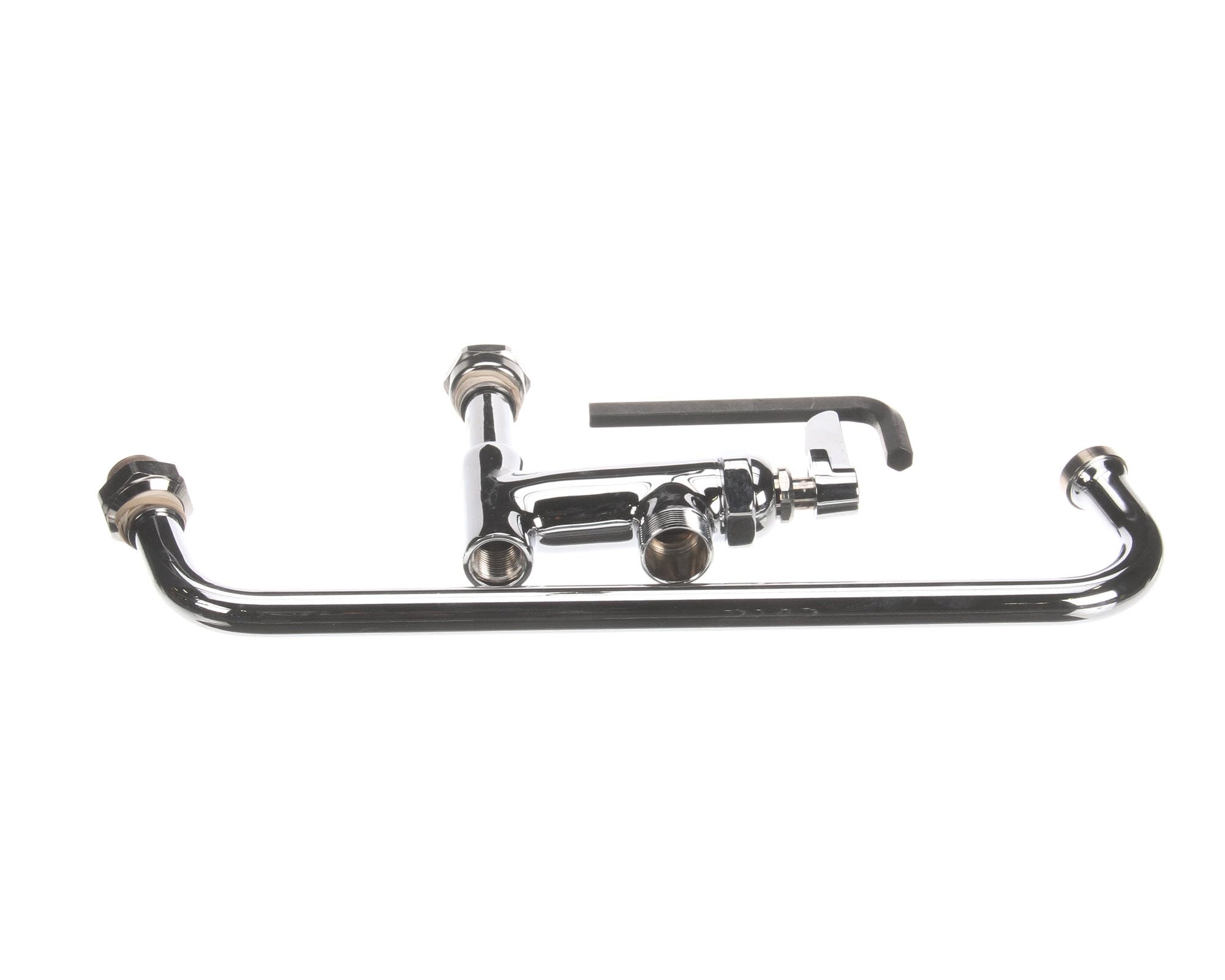 T&S Brass B-0156-EZ Grifo de fácil instalación con boquilla de 12 pulgadas y mango de palanca
