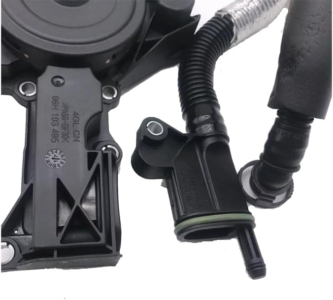 3PCS Pipe Hose+ Oil Separator PCV Valve Assembly for Audi A4 Q5 TT for VW Golf for Jetta 2.0TSI 06H103495A 06J103213C 06J 103 221 B - (Color: Set)