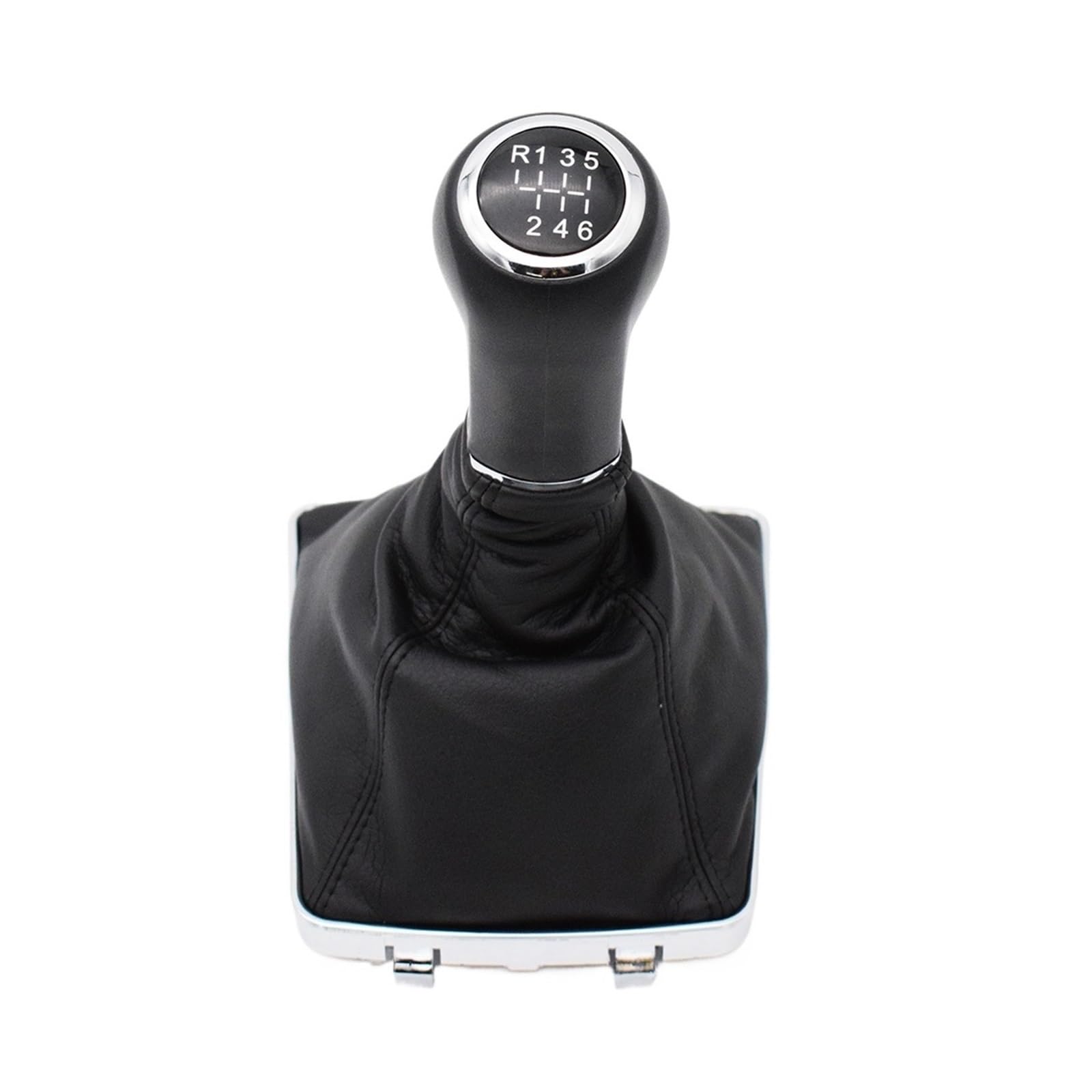 Valtorencia 5/6 Speed Car Gear Shift Knob Cover,Fit for Opel, Vauxhall, Astra III H 2005-2009 Lever Stick Gaitor Boot Shift knob Handle(6 Speed)