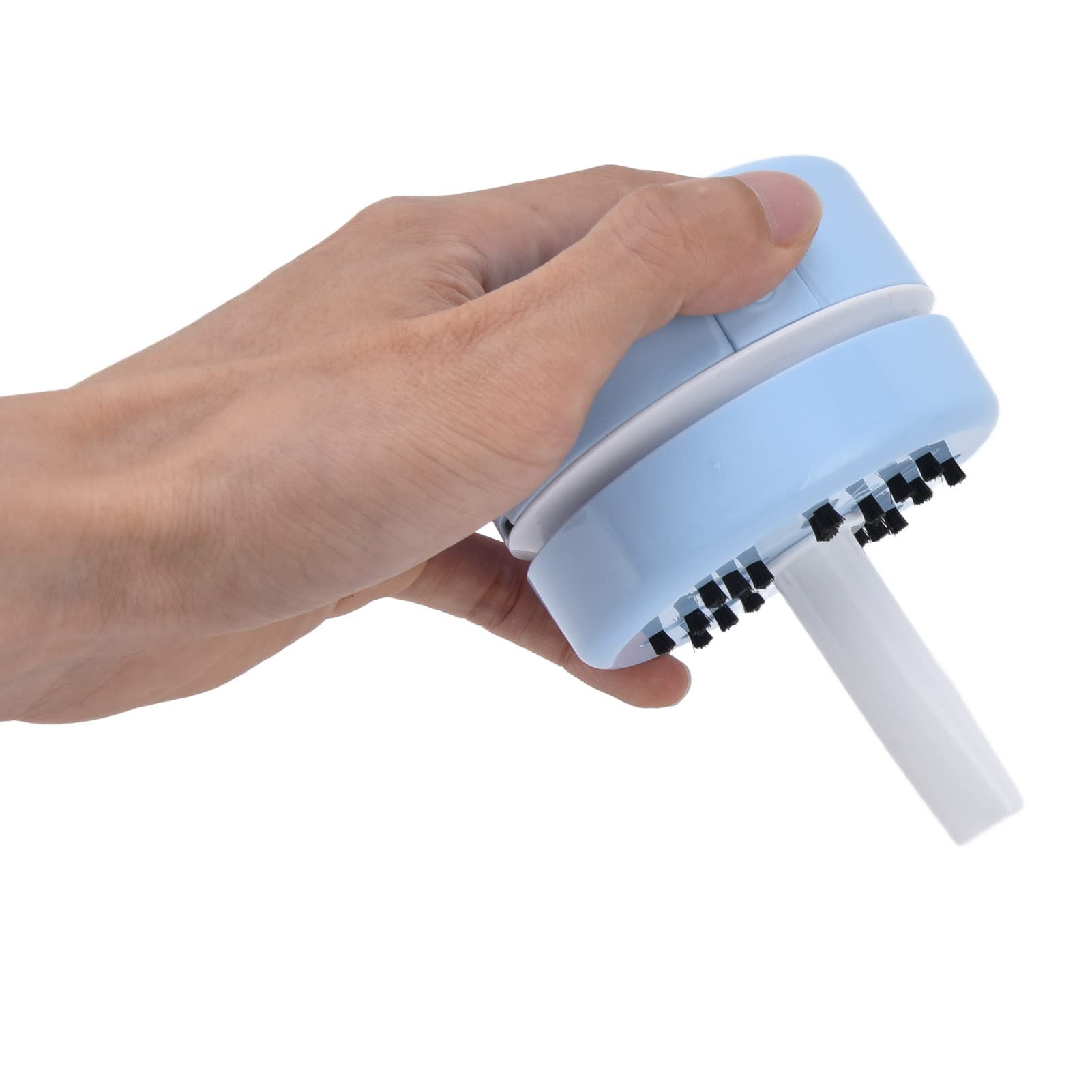 NOENNULL Portable Mini Dust Collector, Desktop Dust Collector, Desktop Dust Cleaner, USB Charging, Dust Collector Cleaner for Office and Household (Blue)