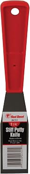Red Devil 4701 Putty Knife, Stiff, 1.25"