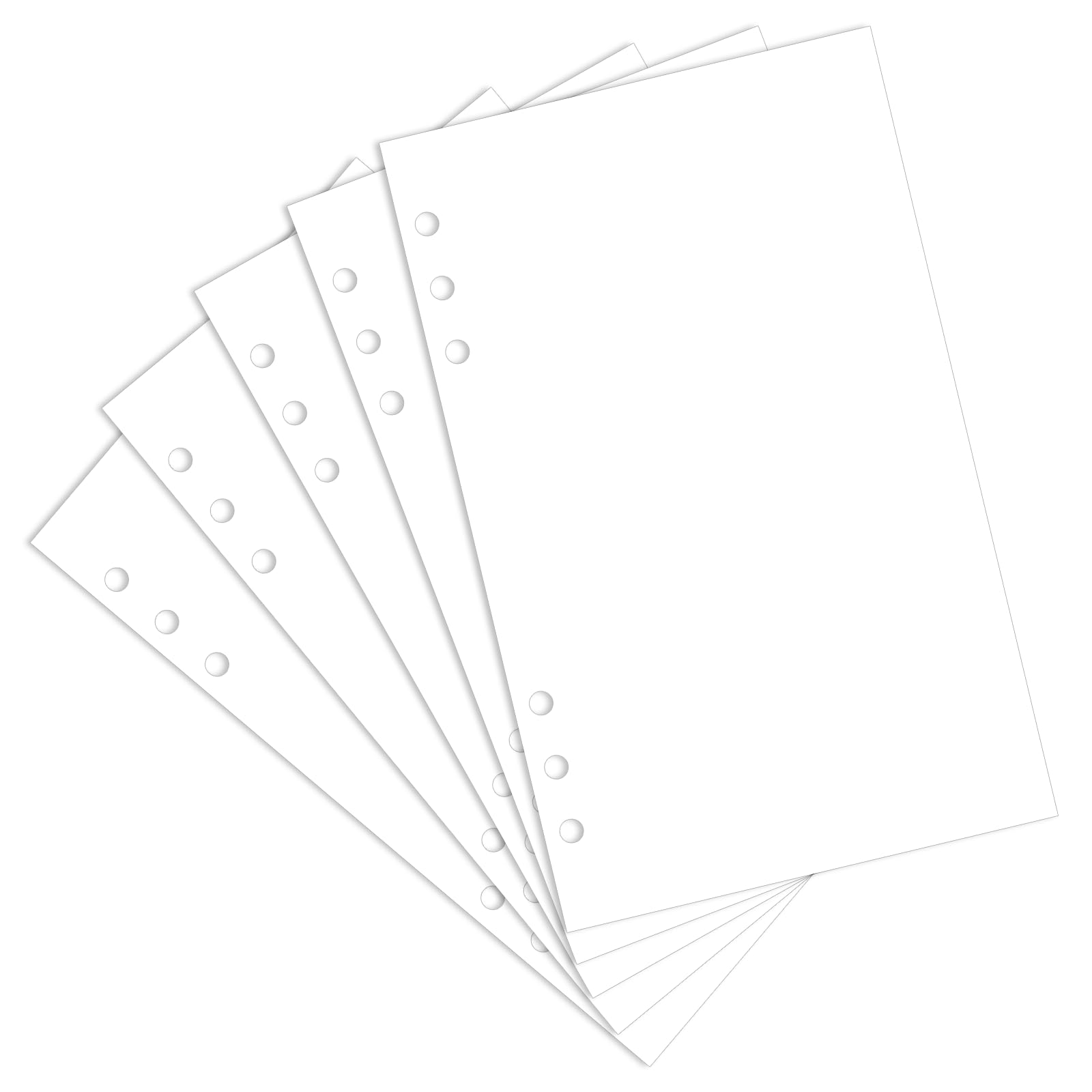 60 Sheets Blank Release Paper Binder Refills, A5 Sticker Sheets Release Paper Reusable Sticker Sheet Pocket Sheet Protectors Double Sided Plastic Sleeves for Binder Refill Photo Card Stickers