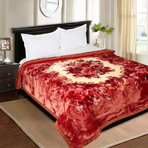 Buy SIGNATURE Blanket Signature Comfy Gold Premium 2 Ply Double Bed
