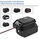 18-21V Step Down Konverter, 5v-13v Max Output10a Zigarettenanzünder Anschluss, Dc Spannung Akku Power Adapter, Zigarettenanzünder Adapter Perfekt Für Alle Autogeräte Aufrüstung Von Elektrowerkzeugen