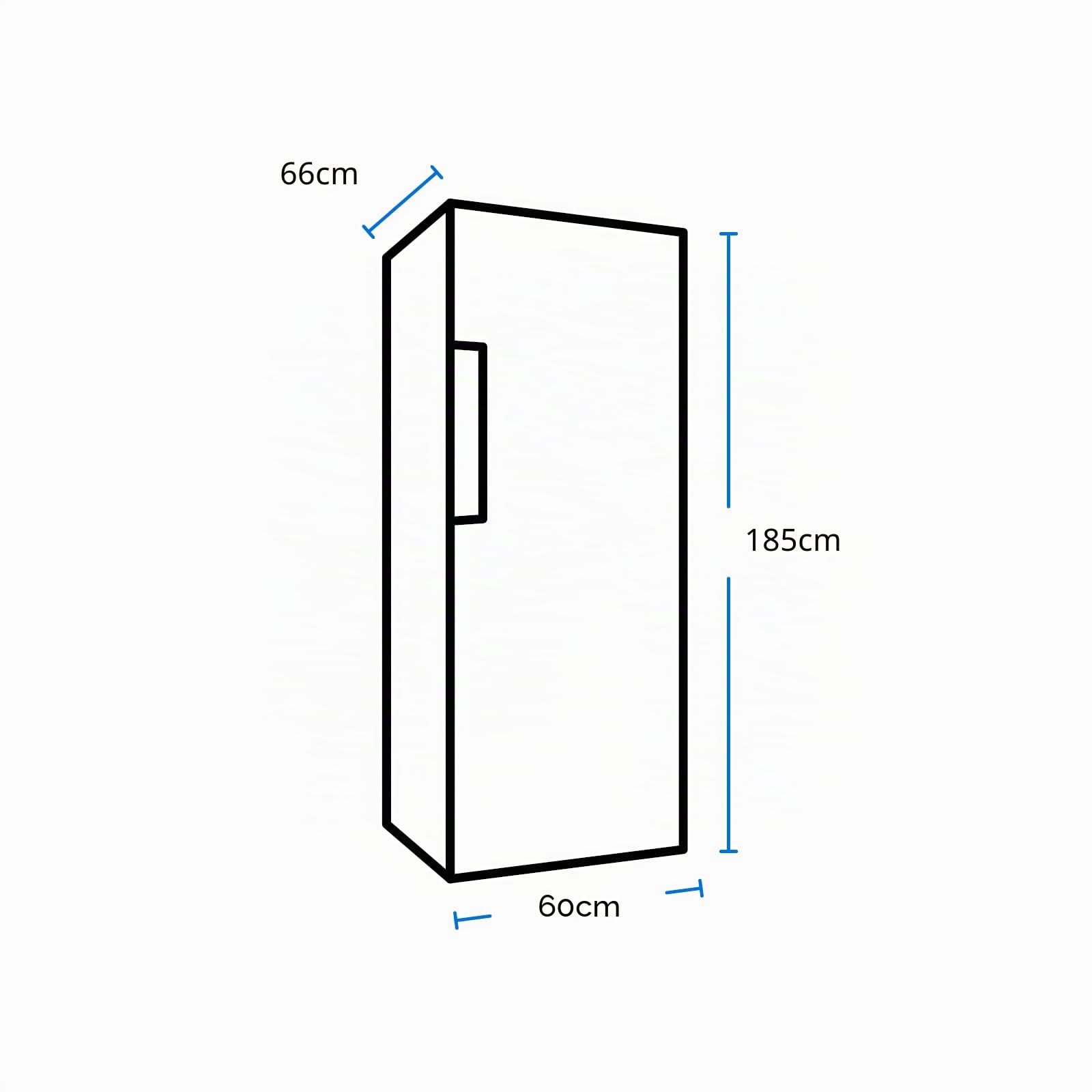 Exquisit Congelador GS295-NF-H-040D inoxlook | 274 l de capacidad neta | aspecto de acero inoxidable