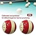 Denpetec Billiard Cue Ball Practice Training Artifact, Standard Pool Table Training Cue Ball 2-1/4