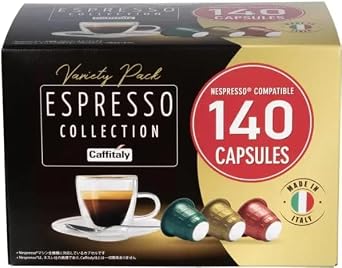 Cafetary Nespresso Compatible Capsules, Assorted, Set of 140 / Large Capacity, COSTOCO Costco