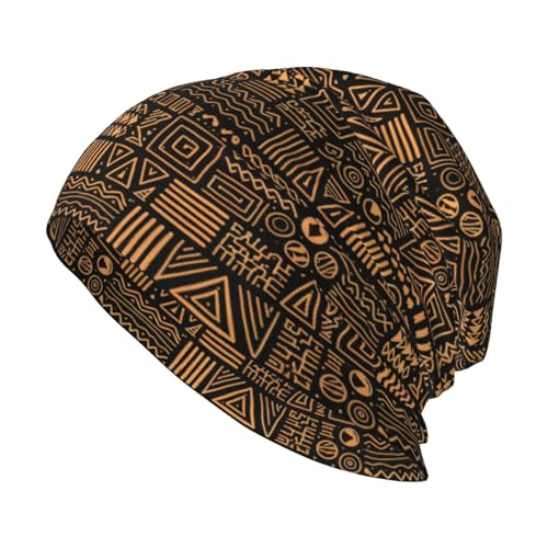Bshuey African Pattern Beanie Hat