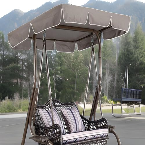 Bâche de toit pour balancelle de jardin haute résistance aux rayons