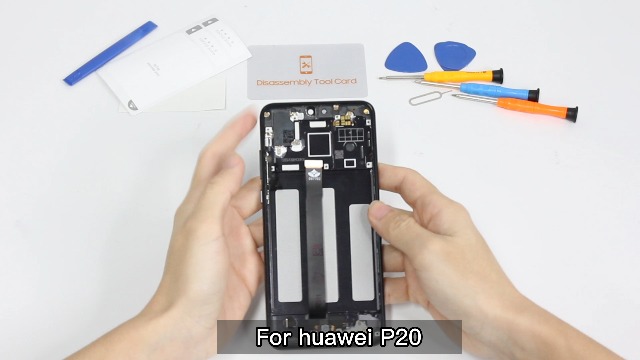 ARSSLY Voor Huawei P20 PRO CLT-L09 L29 LCD-scherm, vervanging voor Huawei CLT-al CLT-L0 TFT-display, digitizer, touchscreen met reparatieset