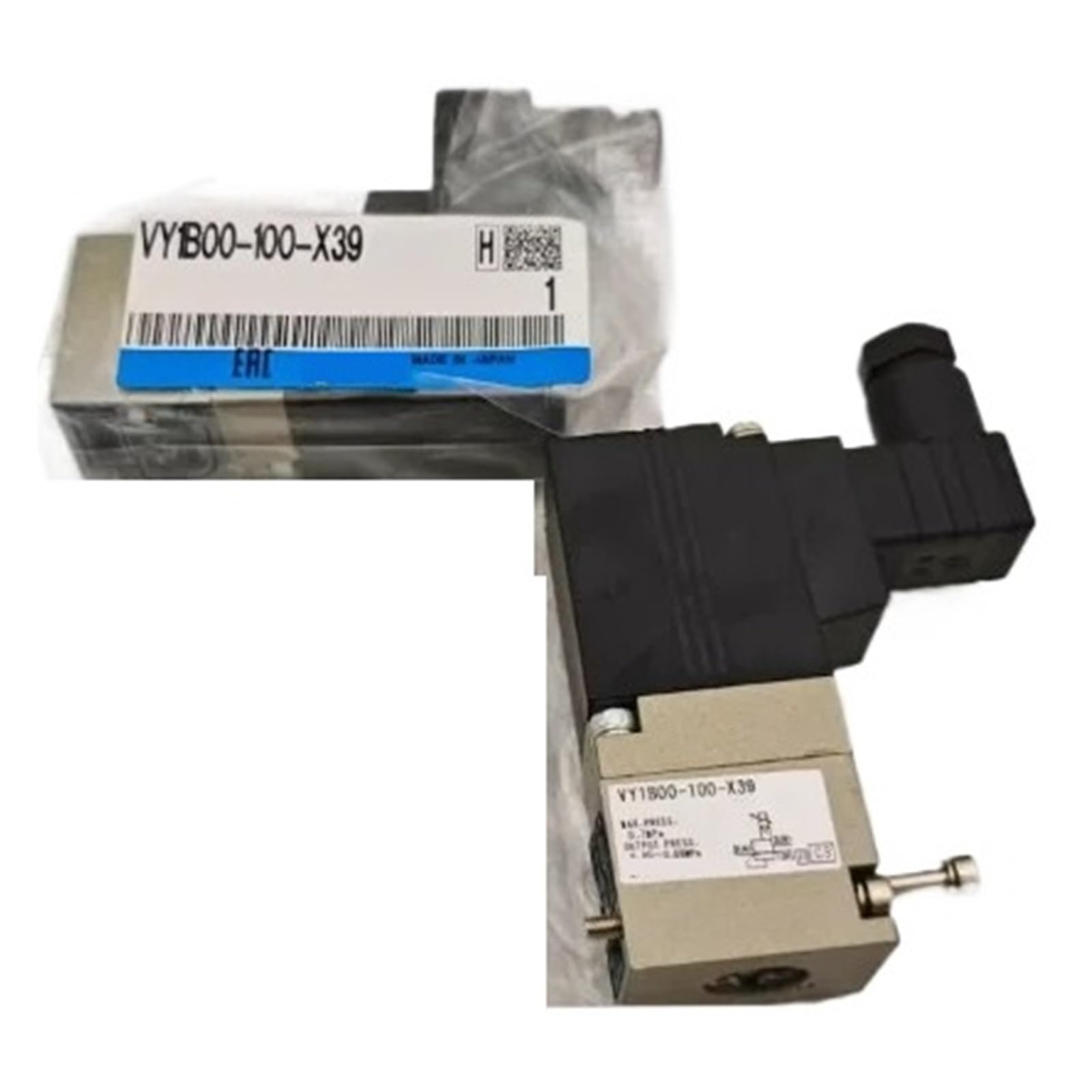 RCGKNNMUZ 1pcs Proportional Valve VY1100-01-02/VY1200-02N/- X39/VY1B00-100-X39(VY1100-01)