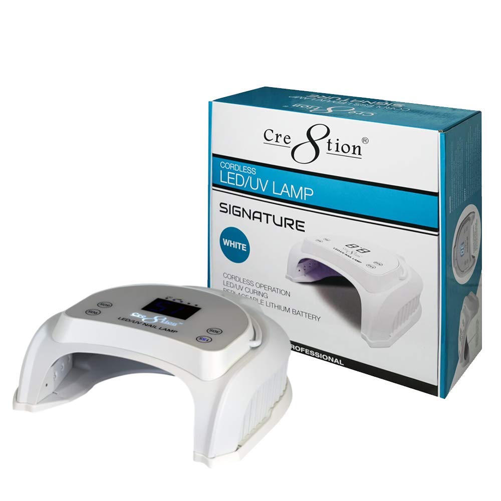Cre8tionSignature - Cordless LED/UV Lamp - White