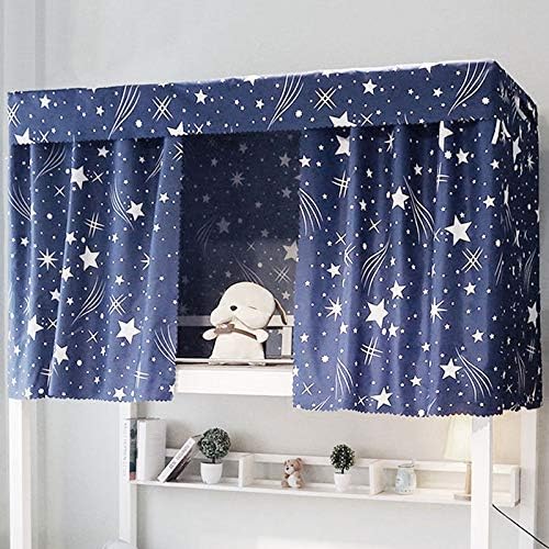 Heidi Galaxy Star Bed Canopy Single Sleeper Bunk Bed Curtain Student Dormitory Blackout Cloth Mosquito Nets Bedding Tent