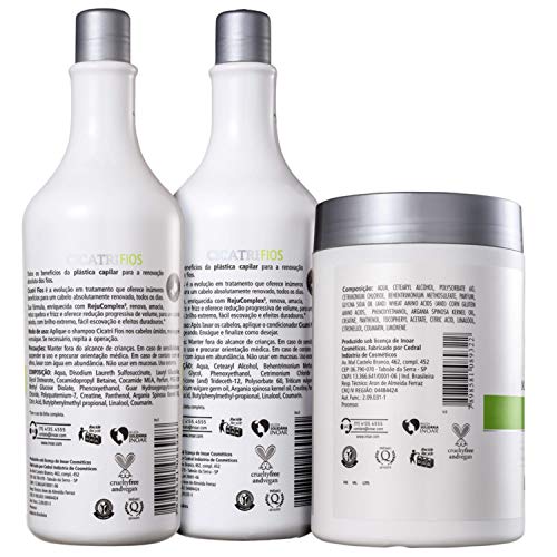 Kit Inoar Cicatrifios Salon Trio (3 Produtos) +Nécessaire Pink Beleza na Web